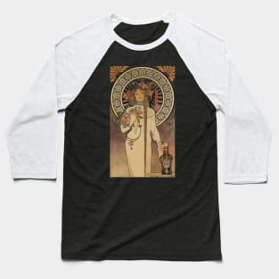 The Trappestine by A. Mucha Baseball T-Shirt